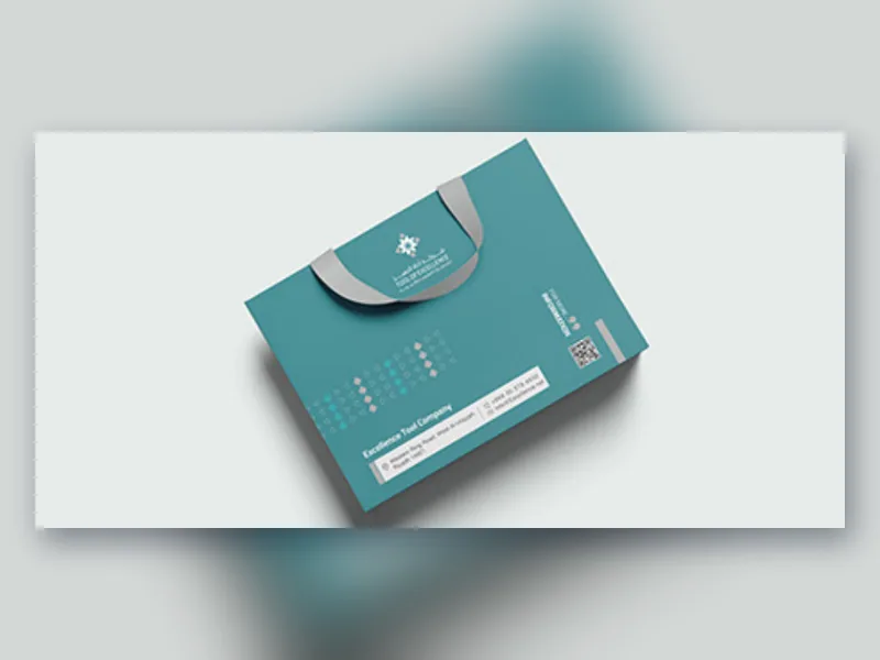 حافظة أوراق بهوية شركة أداة التميز