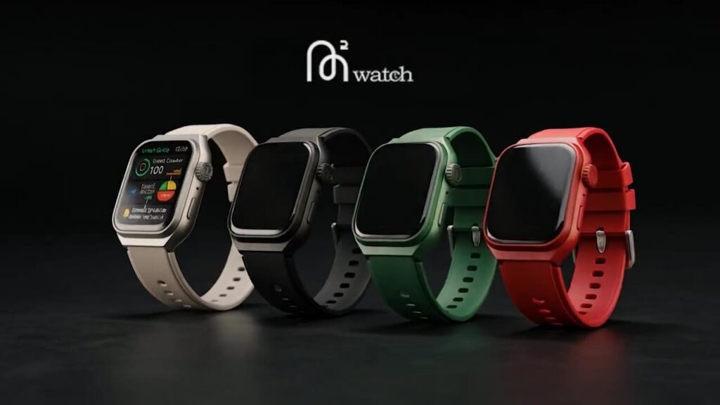 M² watches in all four colors